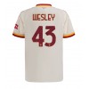 AS Roma Wesley Franca #43 Bortedrakt 2026-27 Kortermet